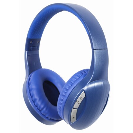 Gembird BTHS-01-B auricular y casco Auriculares Inalámbrico y alámbrico Diadema Llamadas/Música MicroUSB Bluetooth Azul