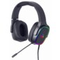 Gembird GHS-SANPO-S300 auricular y casco Auriculares Alámbrico Diadema Juego USB tipo A Negro
