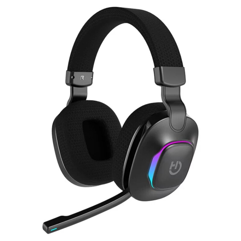 Hiditec VORTEX Auriculares Inalámbrico y alámbrico Diadema Juego USB Tipo C Bluetooth Negro