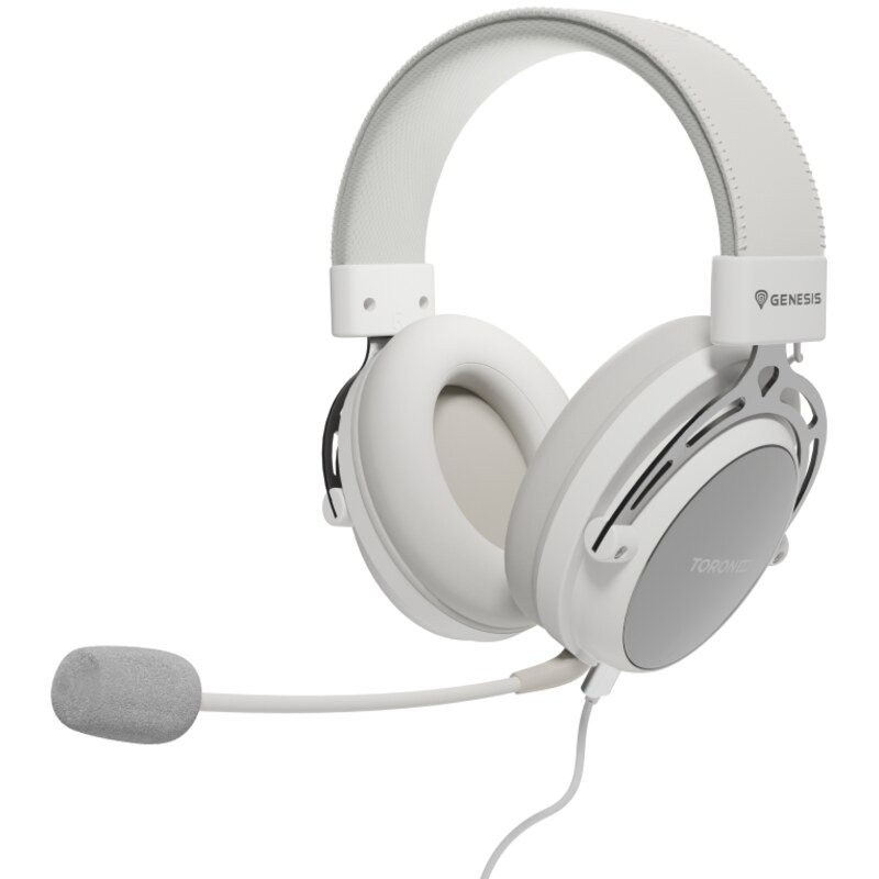 GENESIS Toron 301 Auriculares Alámbrico Diadema Juego Blanco