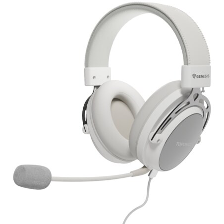 GENESIS Toron 301 Auriculares Alámbrico Diadema Juego Blanco
