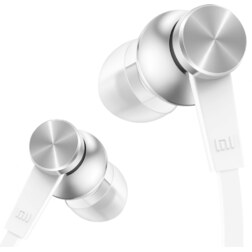 Xiaomi Mi In-Ear Headphones Basic Auriculares Alámbrico Dentro de oído Llamadas/Música Plata, Blanco