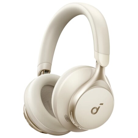 Soundcore Space One Auriculares Inalámbrico y alámbrico Diadema Llamadas/Música Bluetooth Crema de color
