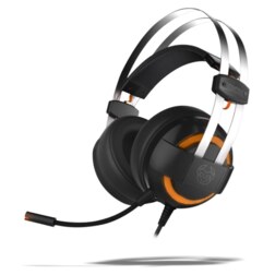 Krom Kode Auriculares Alámbrico Diadema Juego Negro