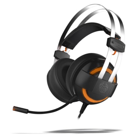 Krom Kode Auriculares Alámbrico Diadema Juego Negro