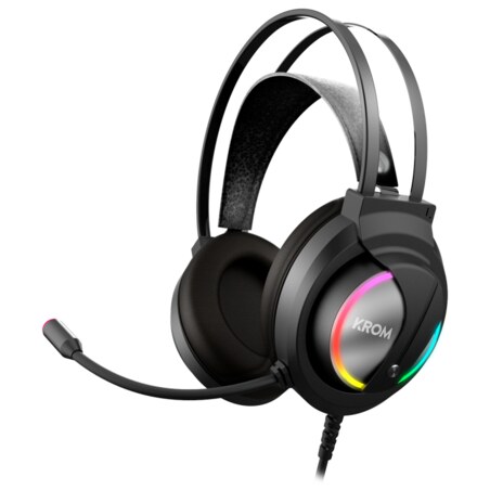 Krom Kappa Auriculares Alámbrico Diadema Juego Negro