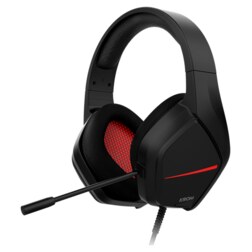 Krom Kopa Move Auriculares Alámbrico Diadema Juego Negro
