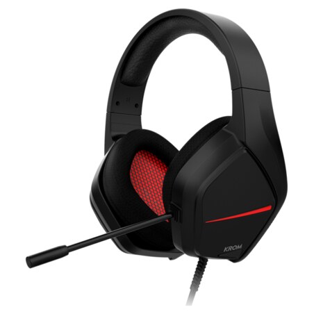 Krom Kopa Move Auriculares Alámbrico Diadema Juego Negro