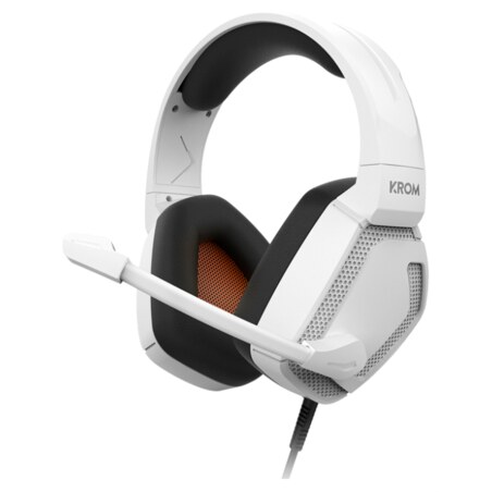 Krom Kopa Pro Auriculares Alámbrico Diadema Juego Blanco