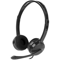 NATEC Canary Go Auriculares Alámbrico Diadema Oficina/Centro de llamadas Negro