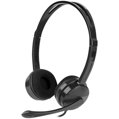 NATEC Canary Go Auriculares Alámbrico Diadema Oficina/Centro de llamadas Negro